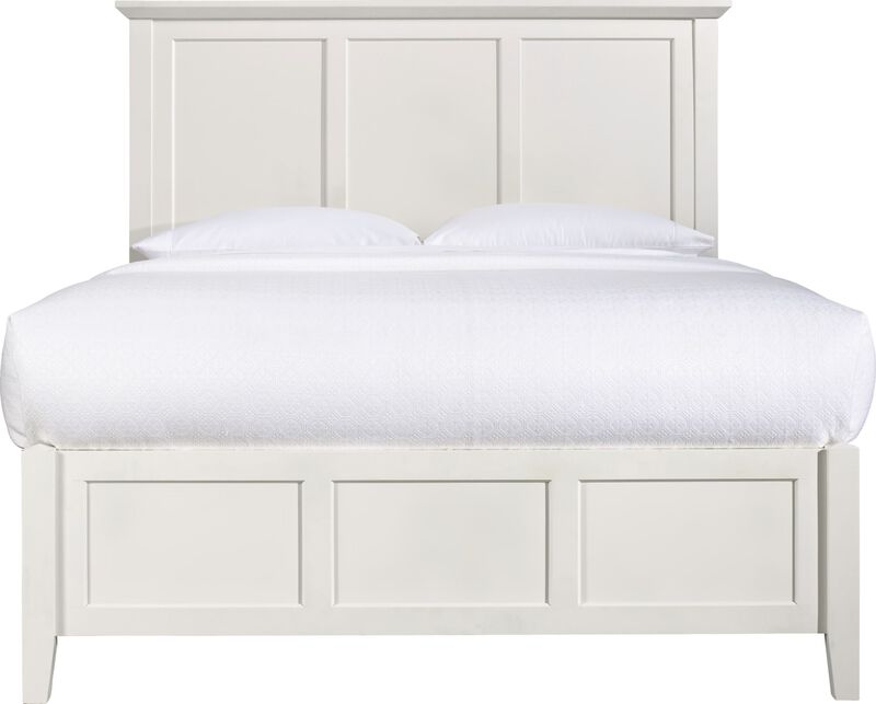 Paragon California King-size Four Drawer Storage Bed in White image number 0