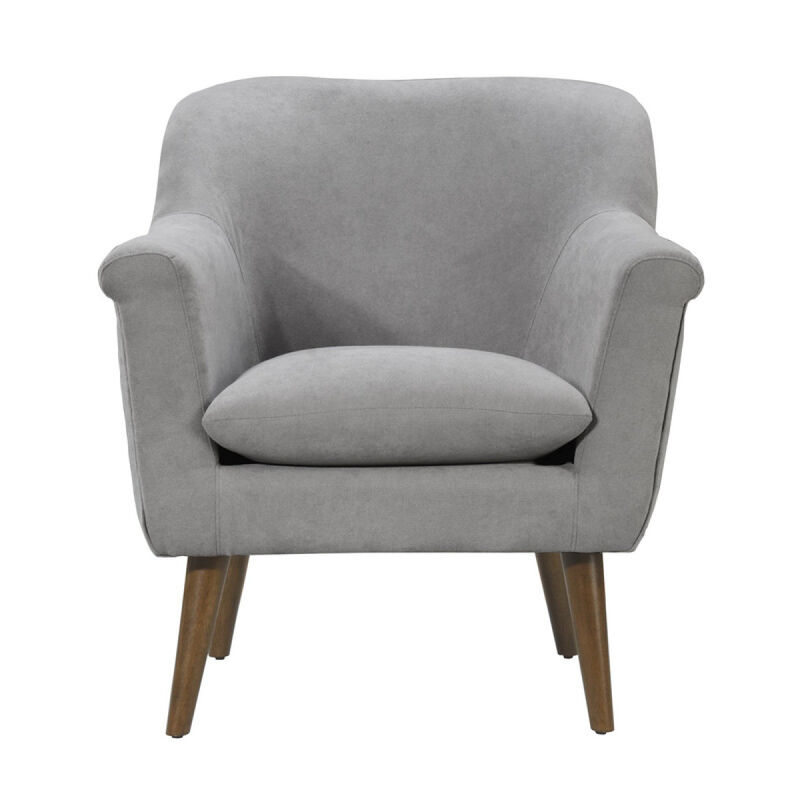 Streamdale Shelby Steel Woven Fabric Oversized Armchair