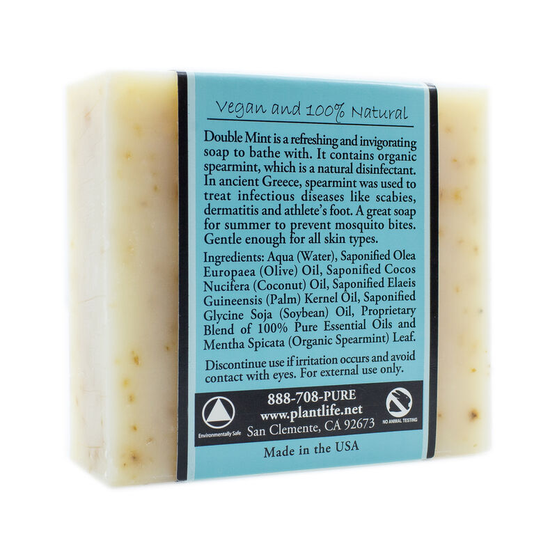Plantlife Bar Soap - Double Mint image number 2