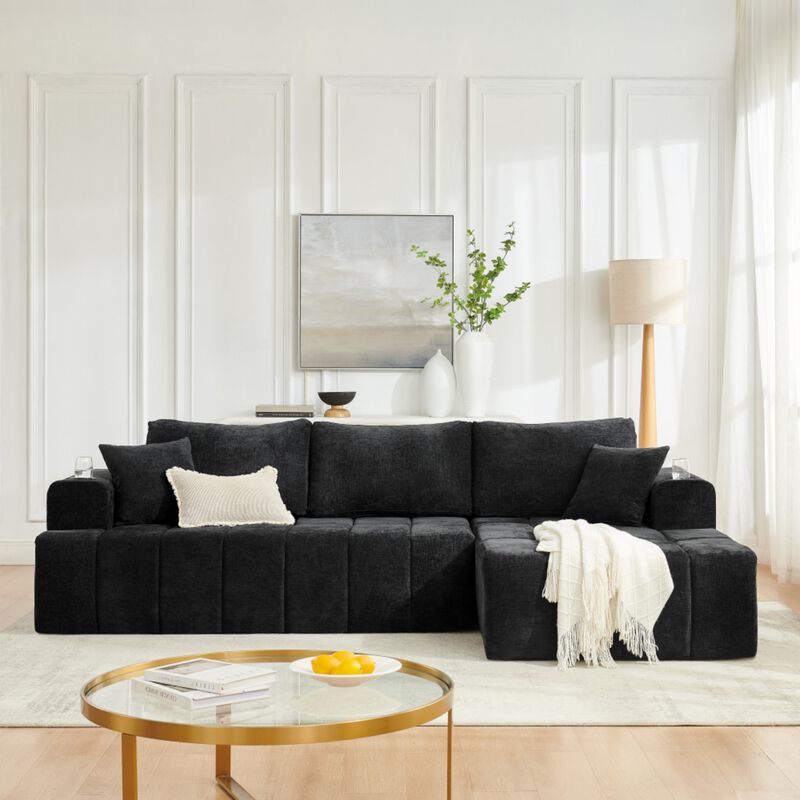 Blufji Modular L-Shaped Sectional Sofa image number 2