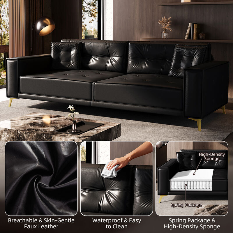 Tugnir 92.1" Pull Out Sofa Bed image number 2