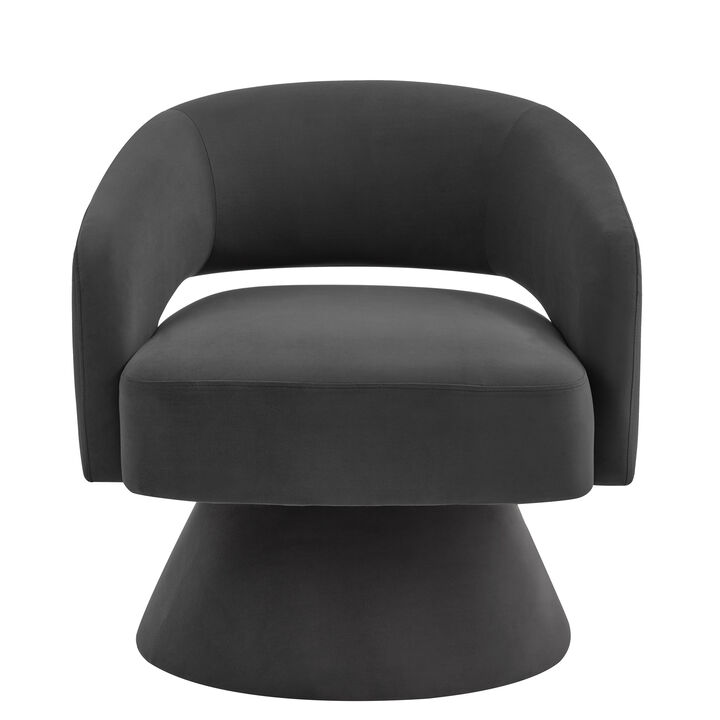 Merax Modern Swivel Barrel Chair Accent Chairs