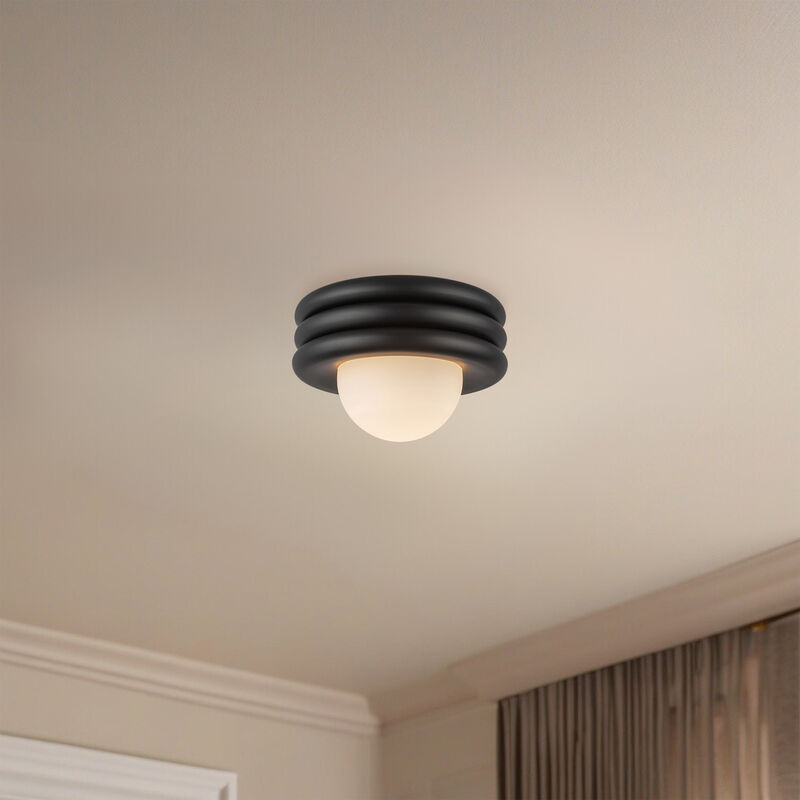 Harvey 12 in Socket Semi Flush Mount image number 4