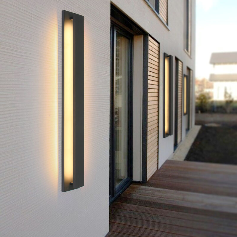 LED Wall Light Aluminium Linear Waterproof Outdoor Dimmable image number 6