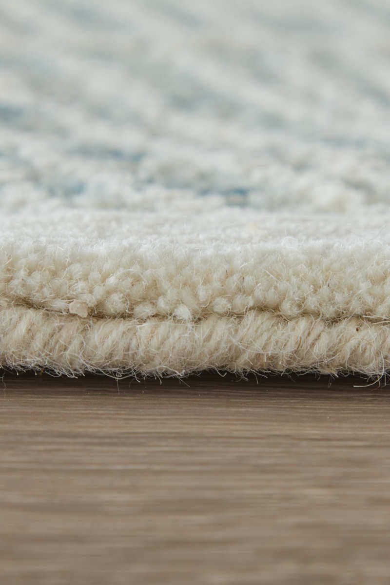 Winston 8B02F Blue/Ivory 9' x 12' Rug image number 8