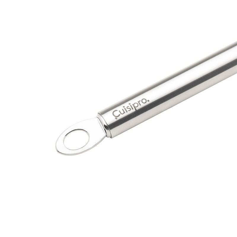 Cuisipro 8 Inch Silicone Flat Whisk, Red