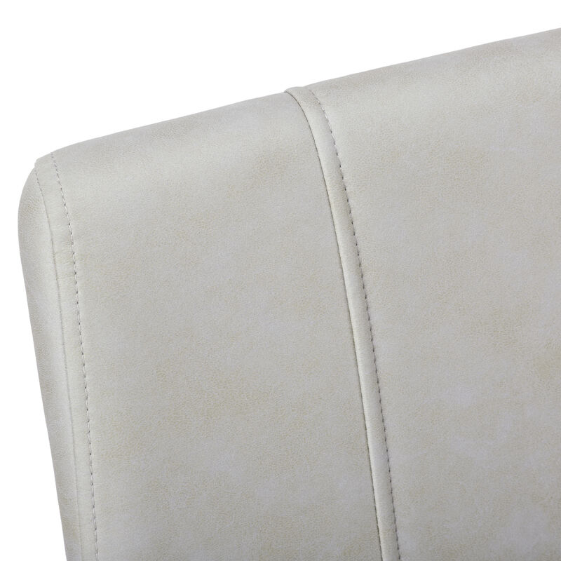 Monarch Specialties I 1113 Dining Chair, Set Of 2, Side, Upholstered, Kitchen, Dining Room, Fabric, Metal, Grey, Black, Contemporary, Modern