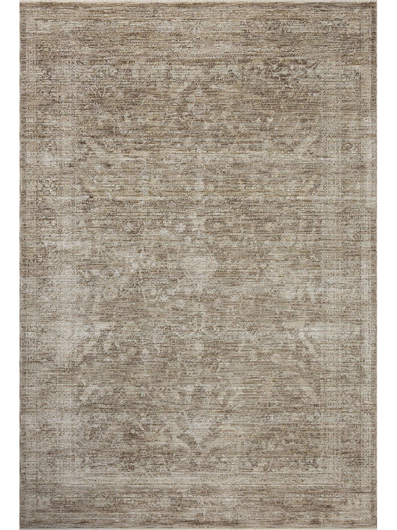 II Tabitha Taupe/Pebble 3'9" x 5'9" Accent Rug by Loloi II