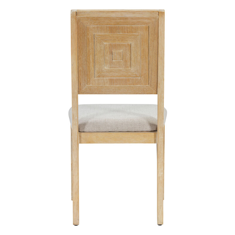 Merax 6-Piece Retro Wood Dining Set