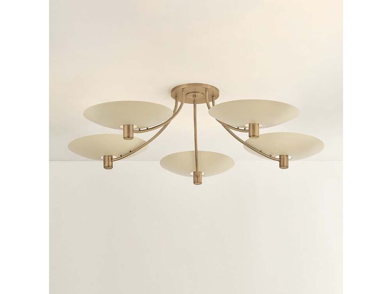 Wolfe Semi Flush Mount image number 3