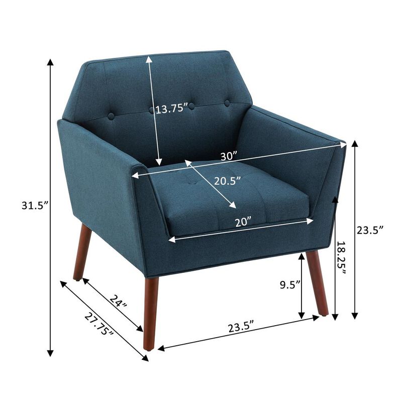 Convenience Concepts Take a Seat Andy Accent Chair