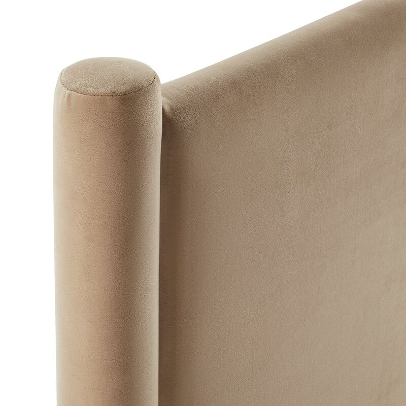 Rael Performance Velvet Twin Headboard image number 4