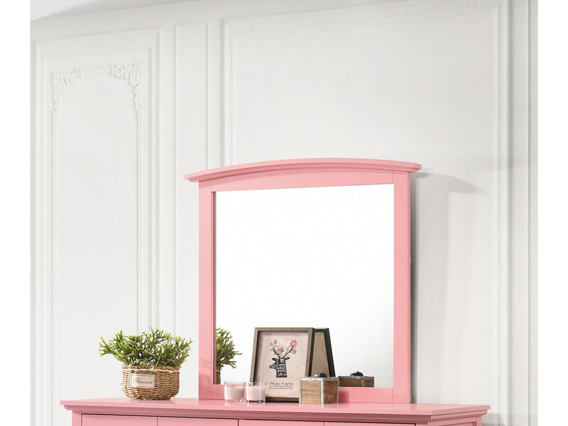 37 in. x 35 in. Classic Rectangle Framed Dresser Mirror