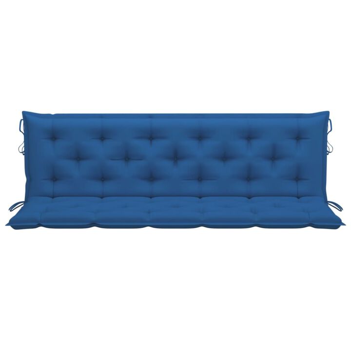 vidaXL Cushion for Swing Chair Blue 70.9" Fabric