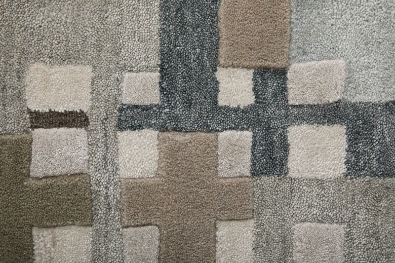 Maridian 8A73F Blue/Beige 5' x 8' Rug image number 5