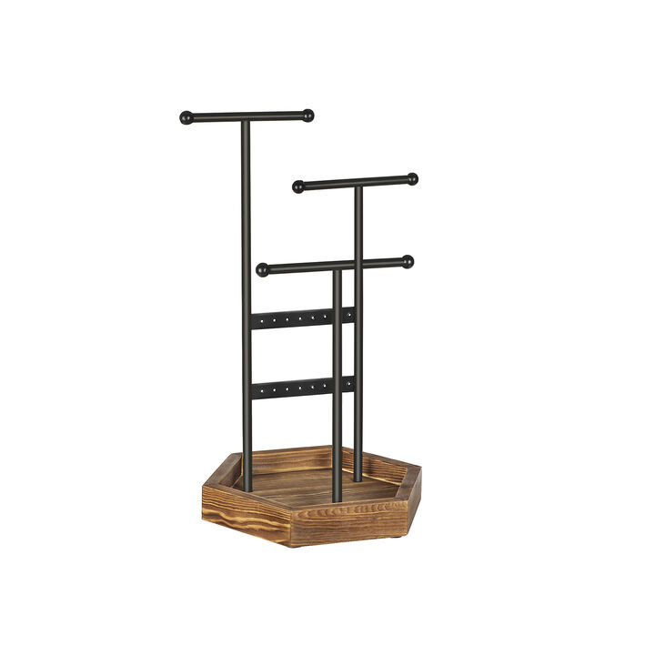 Jewelry Holder Display Stand &ndash; Rotating or Tiered Organizer for Accessories, Rings & Bracelets