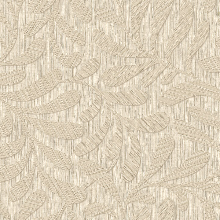 Carved Foliage Wallpaper