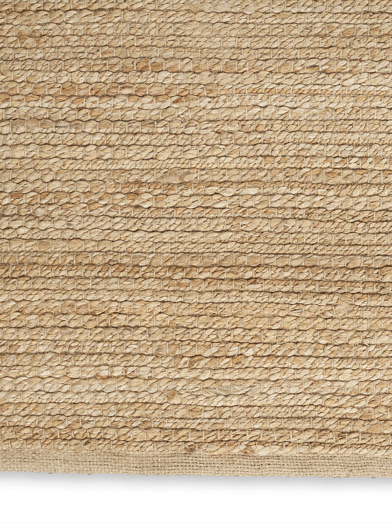 Natural Jute NJT01 Natural 2'3" x 10' Rug