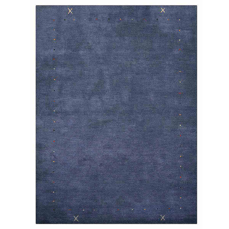 RUGSOTIC CARPETS HAND KNOTTED LOOM WOOL ECO-FRIENDLY AREA RUGS  - Rectangle, Contemporary Modern Design, High Pile Thick Handmade Anti Skid Rugs for Living Room (L00109) image number 0