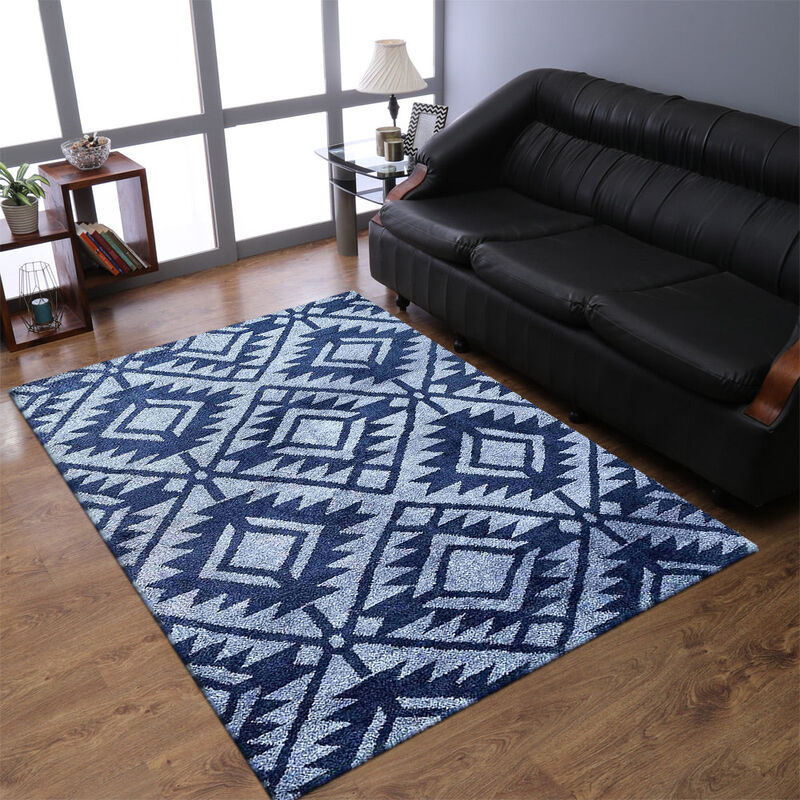 Rugsotic Carpets Hand Knotted Silk Size Area Rug Contemporary Size NS3312 image number 1