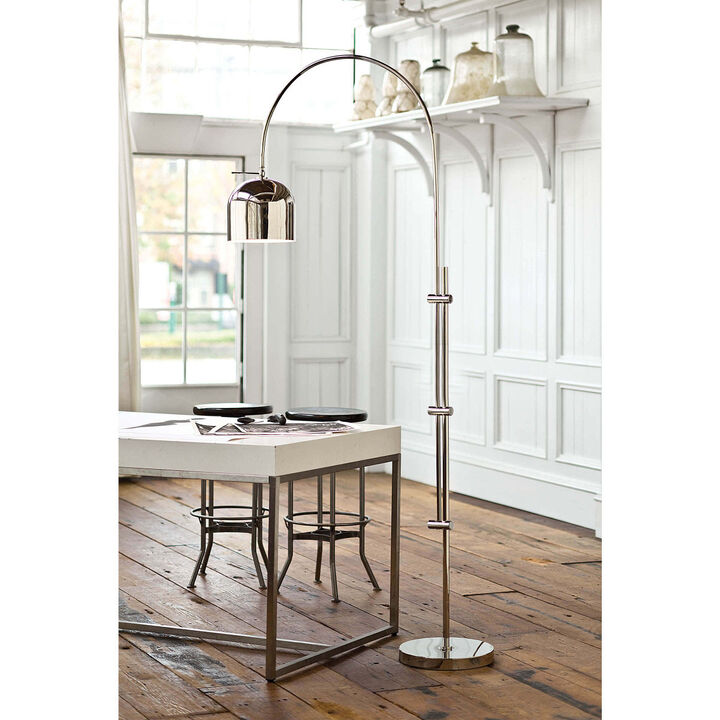 Arc Floor Lamp With Metal Shade