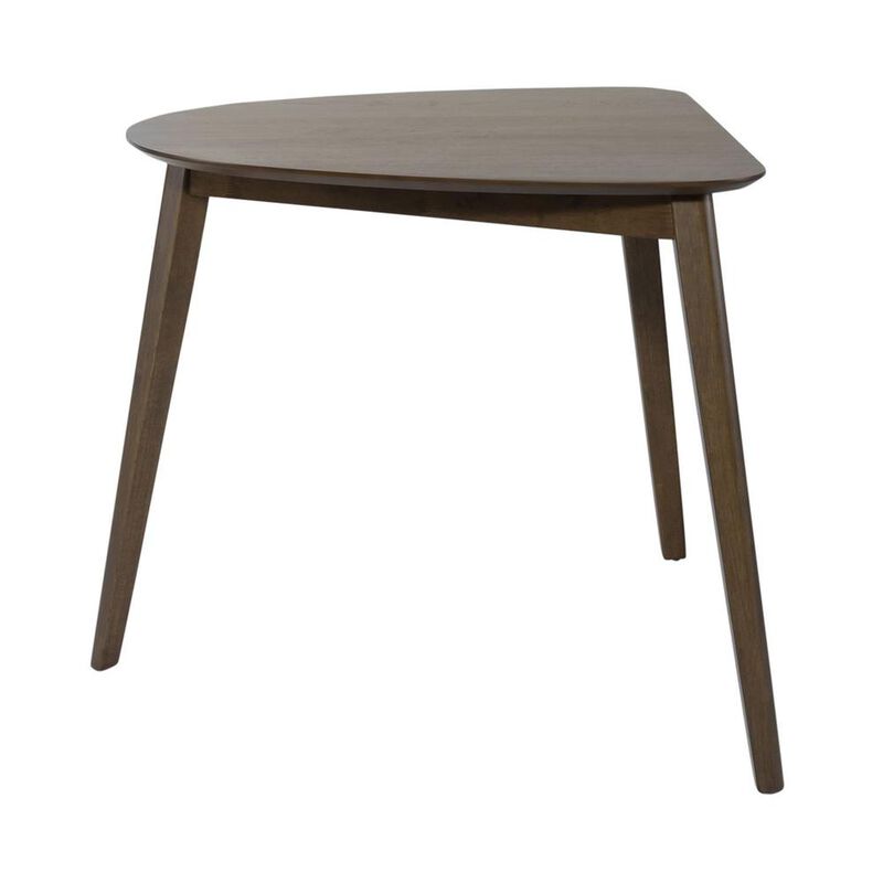 Liberty Furniture Space Savers Triangle Table in Satin Walnut image number 1