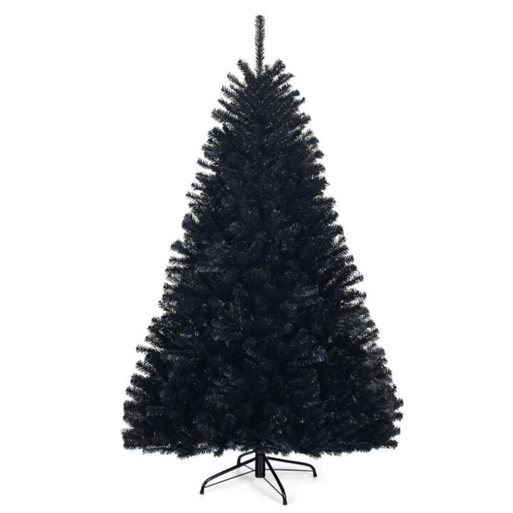 Hivvago 6 Feet Hinged Artificial Halloween Christmas Tree