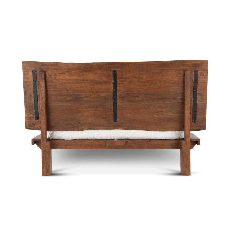 World Interiors Nottingham-King Bed Mid-Century Brown th image number 3