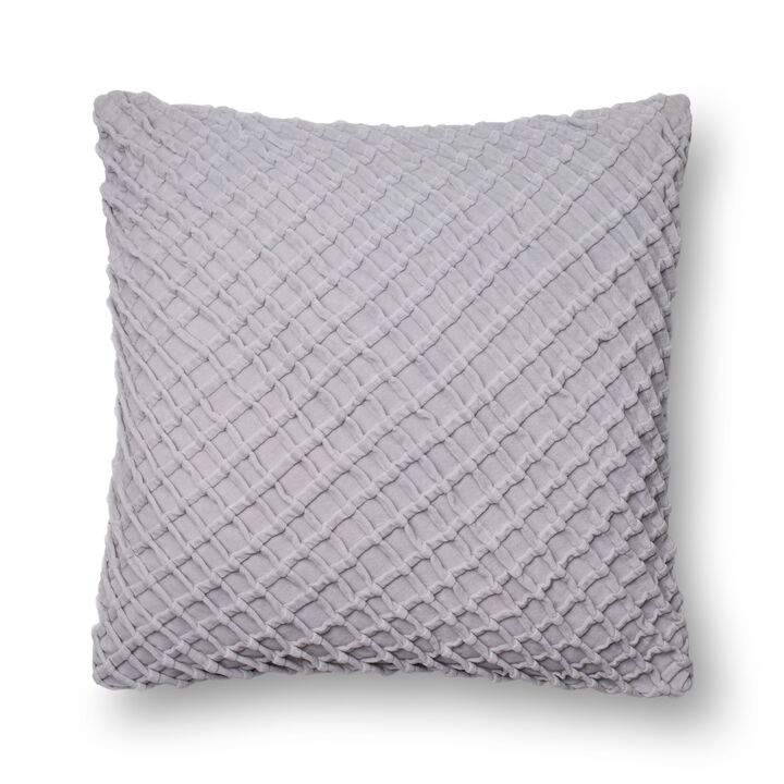 P0125 Grey 22"x22" Down Pillow