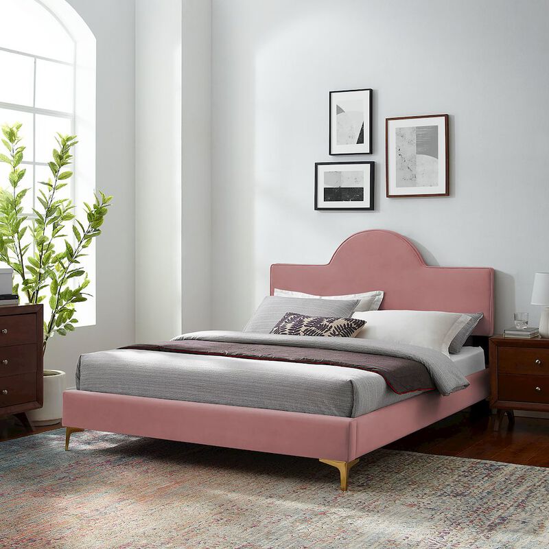 Sunny Performance Velvet Twin Bed image number 6
