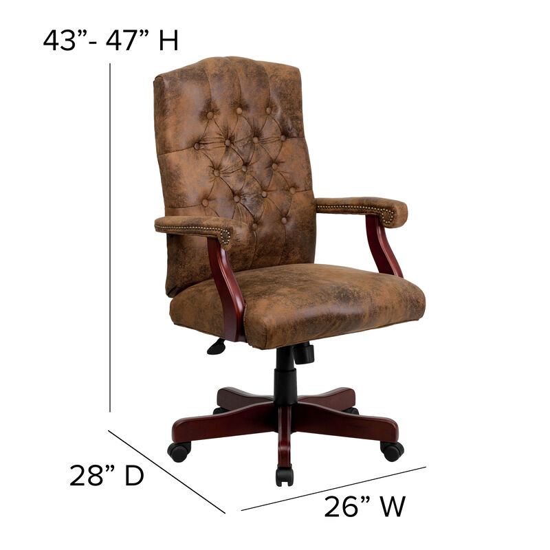 Flash Furniture Classic Executive Office Chair image number 4