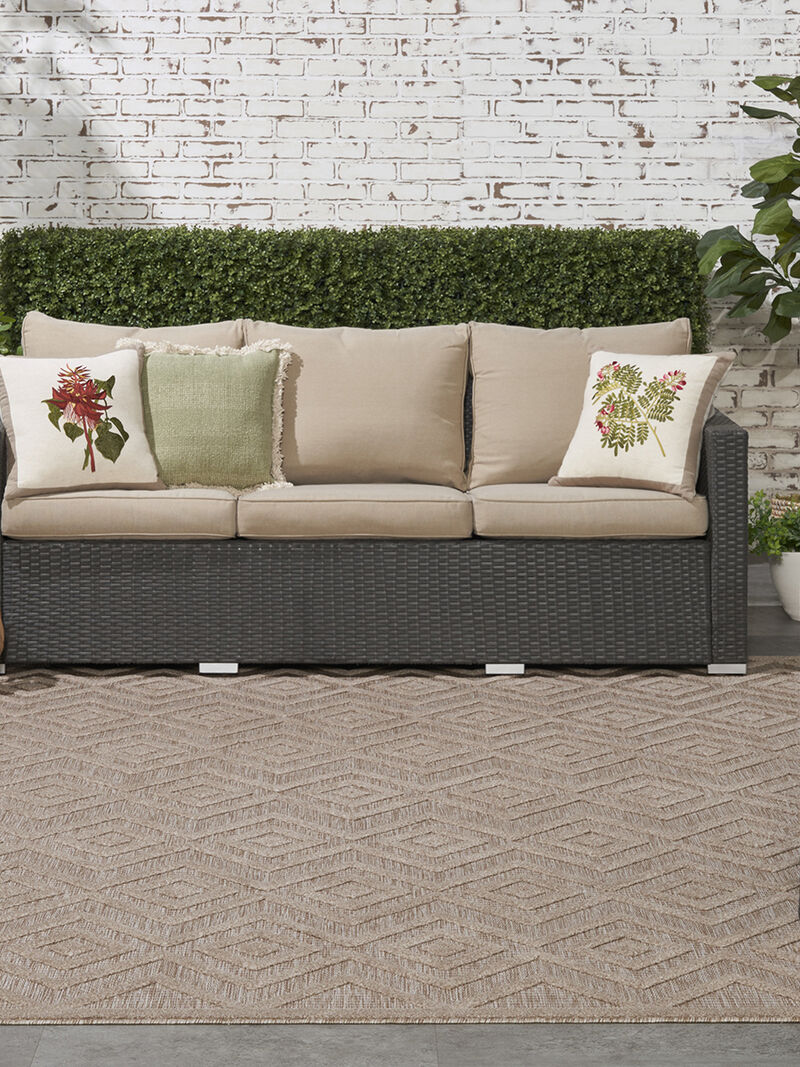 Versatile NRV01 Natural/Beige 9' x 12' Rug