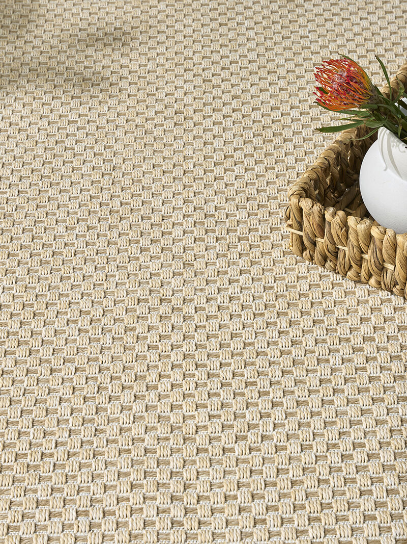 Tulum TLM03 Cream 5'3" x 7' Rug image number 11