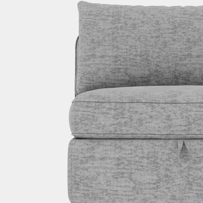 Fegfob U‑Shaped Chenille Sectional Sofa image number 5