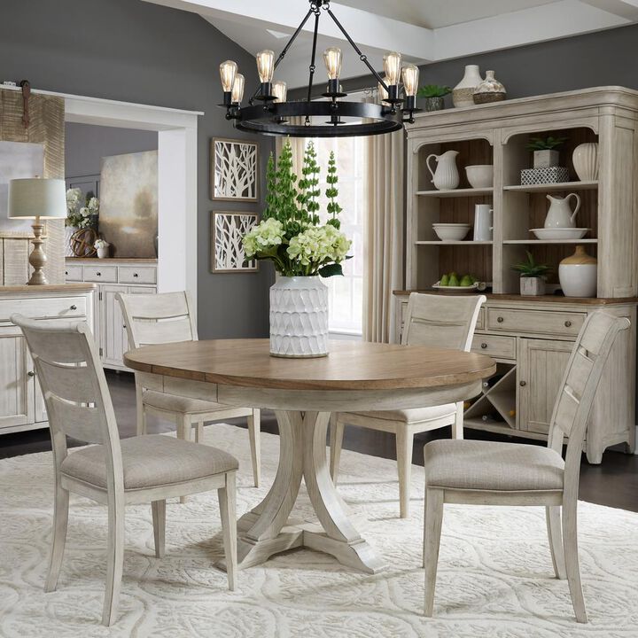 Liberty Furniture Optional 5 Piece Pedestal Table Set