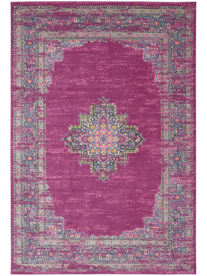 Passion PSN03 Fuchsia 10' x 14' Rug