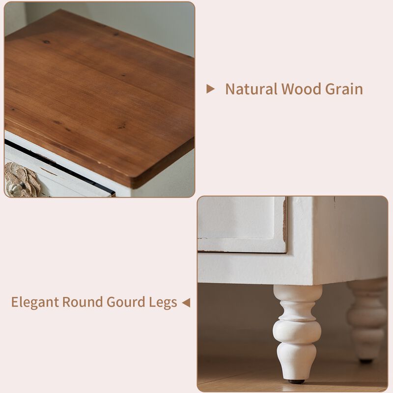 Fofswo Farmhouse End Table image number 3