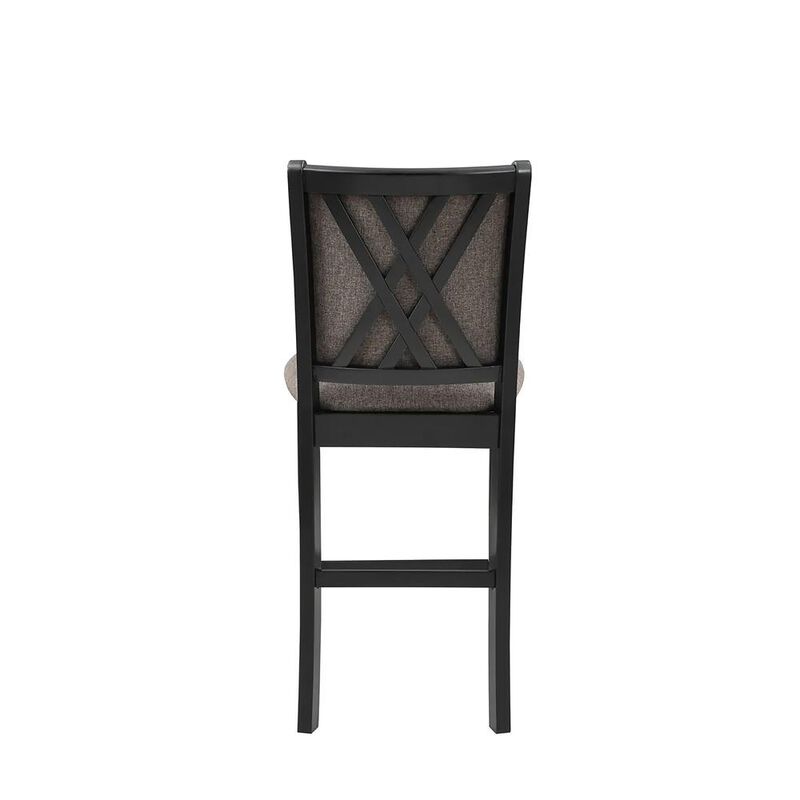 New Classic Furniture Potomac Counter Chair Black  (2 Per Carton)