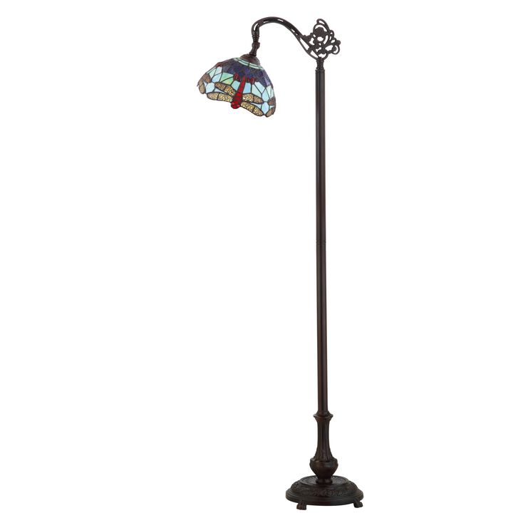 Dragonfly Arched LED Floor Lamp