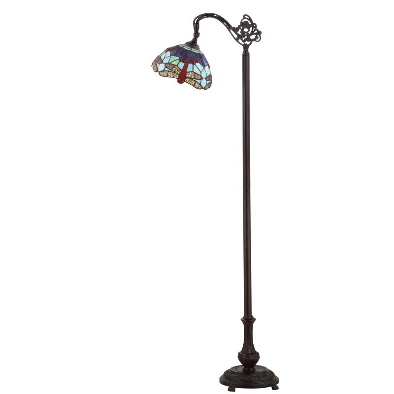 Dragonfly Arched LED Floor Lamp