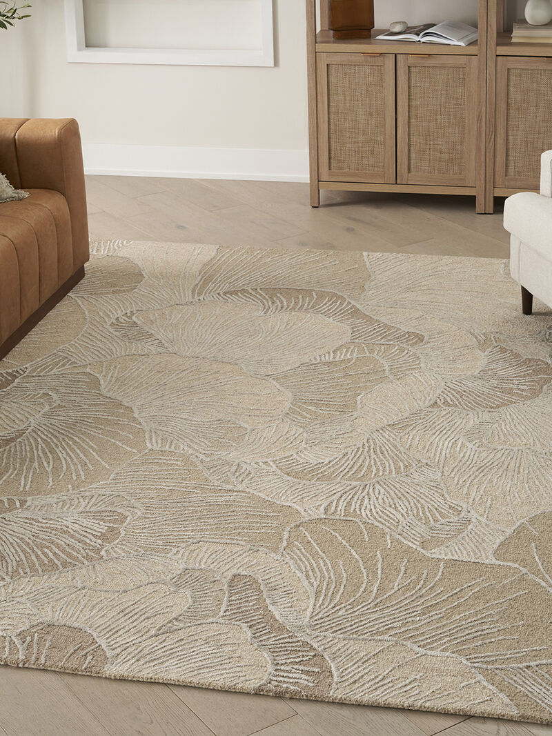 Avra AVR01 Taupe 8'6" x 11'6" Rug image number 5