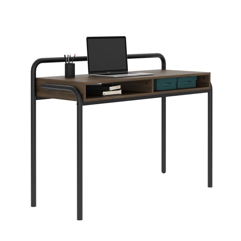 Techni Mobili Modern Classic Writing Desk, Walnut