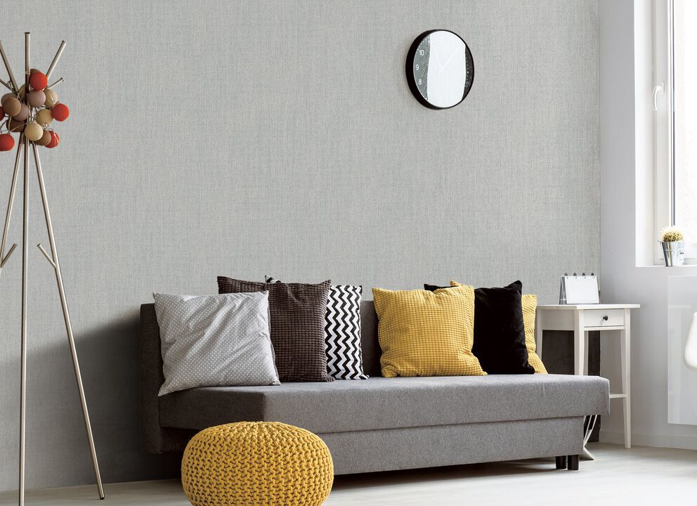 Designer Colors Grey Climbing Texture Wallpaper DC30121