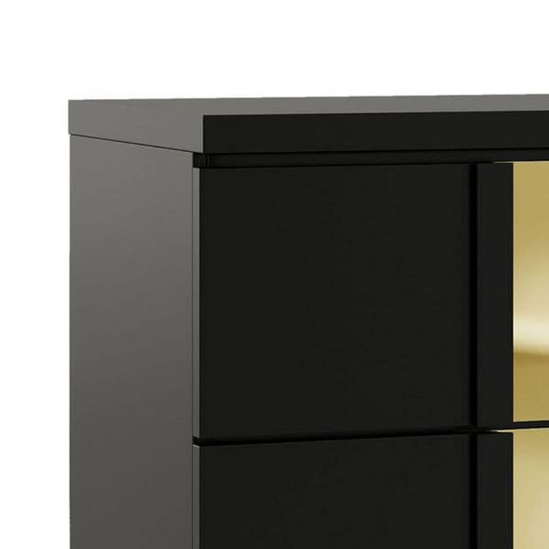 3pc Bedroom Set, Wood, 2 Nightstands image number 6