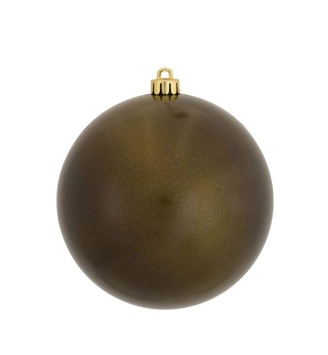 Vickerman 4.75" Olive Candy Ball Ornament, 4 per Bag