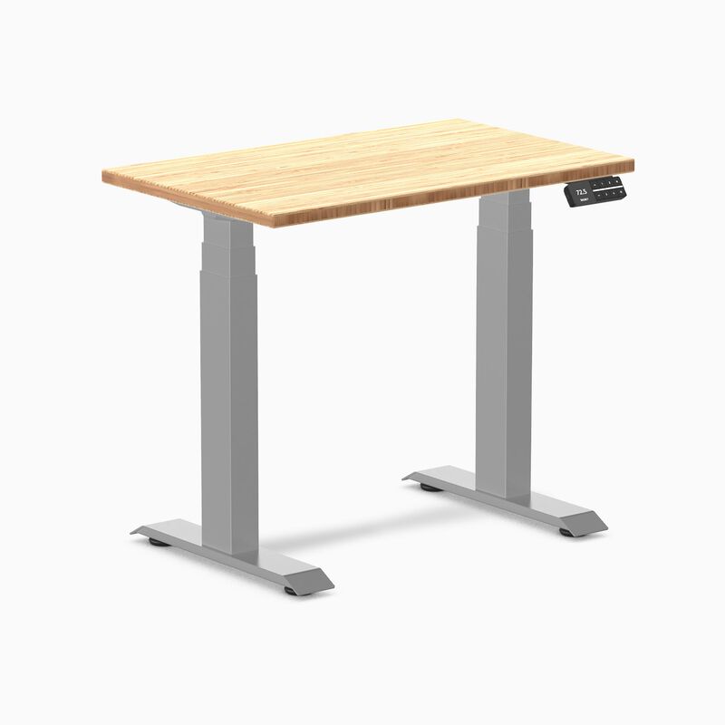 Desky Dual Mini Bamboo Sit Stand Desk image number 4