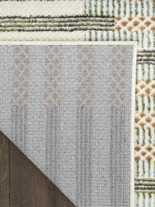 Nordic NRC15 Ivory/Multicolor 8' x 10' Rug