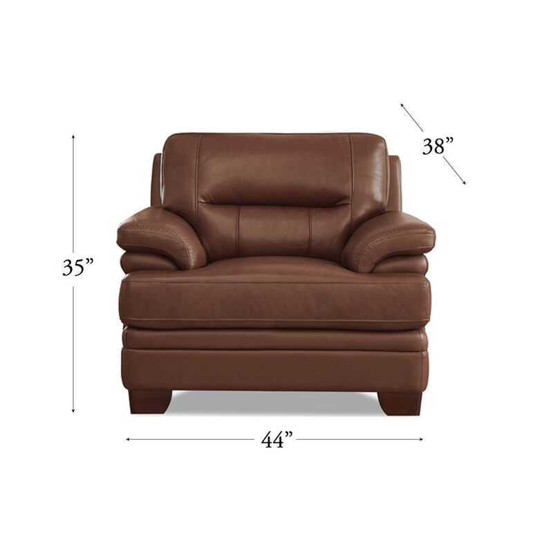 Luxor Top Grain Leather Chair