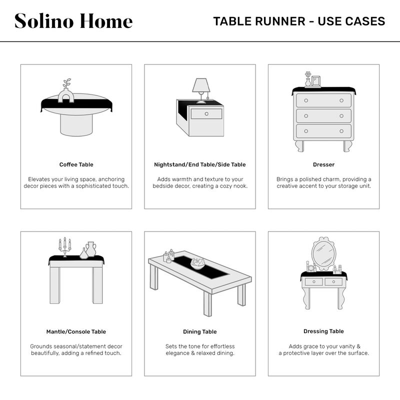 Linen Table Runner - Sorrento Stripe image number 6