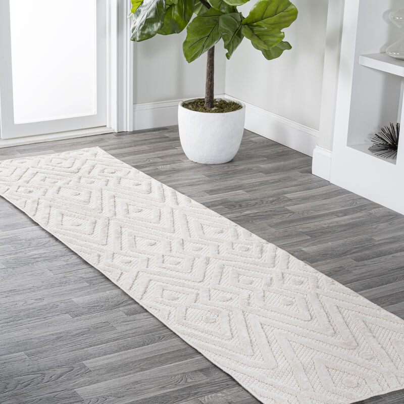 Balansat Moroccan Diamond Indoor/Outdoor Area Rug